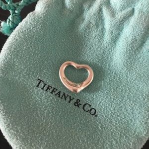 Tiffany & Co. Elsa Peretti open heart pendant